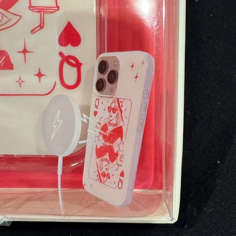 Queen of Hearts iPhone 16 Pro Max Case by XO POPPYprotect your phone in style❣️